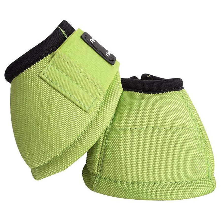 Classic Equine Medium W. H. Sports Front No Turn Bell Boot Pair – by Hilason – Cowboy and equestrian accessories