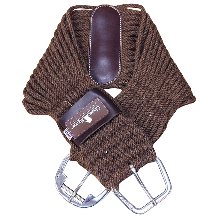 32 In. Classic Equine Tk. H. Roper Alpaca Cinch Girth by Hilason – Cowboy and equestrian accessories