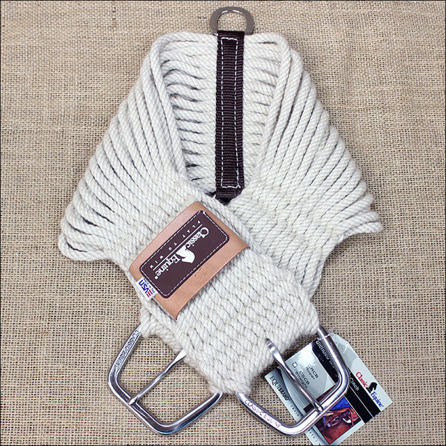 34 Inch Classic Equine Tk. H. Blended Roper Cinch Girth by Hilason – Cowboy and equestrian accessories