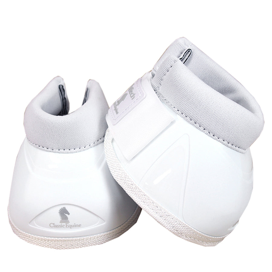 Large Classic Equine W. H. Pro Tech No Turn Bell White by Hilason – Cowboy and equestrian accessories