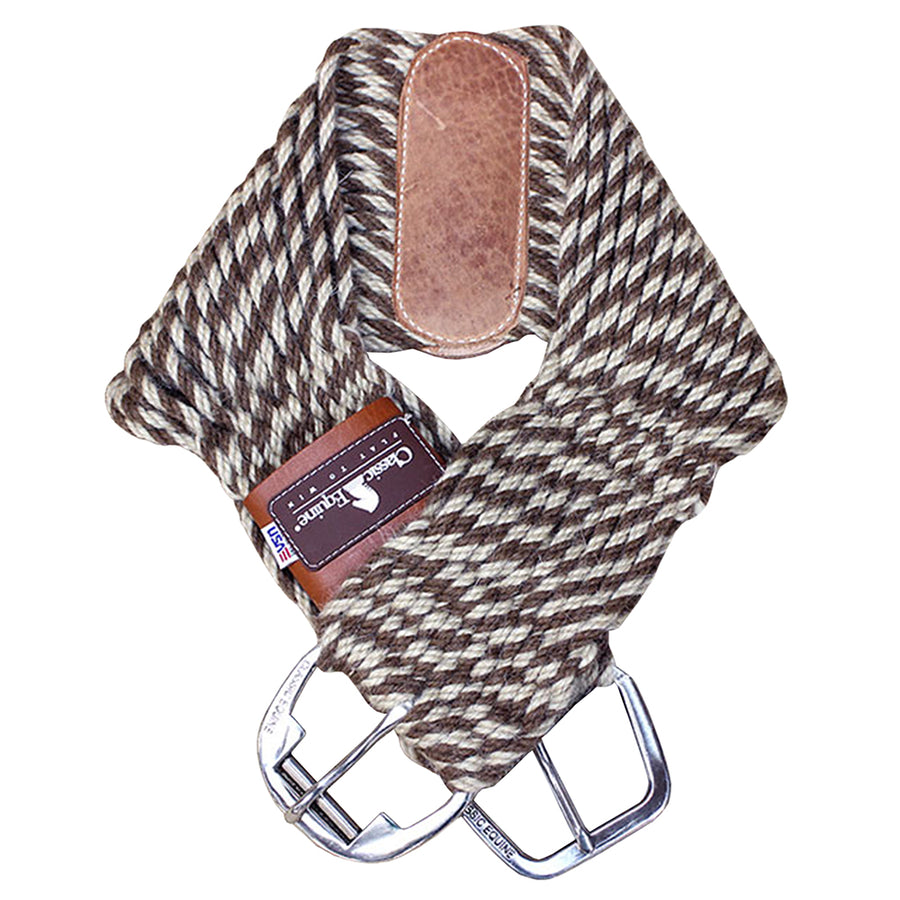 Classic Equine Tk. H. Roper Mohair Alpaca Cinch Girth by Hilason – Cowboy and equestrian accessories