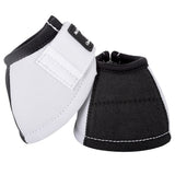 M Classic Equine W. H. Kevlar No Turn Bell Boots Pair White by Hilason – Cowboy and equestrian accessories