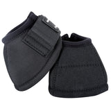 S M L Classic Equine W. H. Kevlar No Turn Bell Boot Pair Black – by Hilason – Cowboy and equestrian accessories