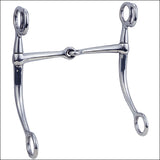 Weaver Leather Horse Draft Bit 6 Inch Tom Thumb Snaffle Mouth