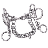 Weaver Leather Miniature Pelham Horse Bit 3-1/2 Inch Snaffle Mouth