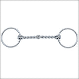 Weaver Draft Horse Bit 6 Inch Single Twisted Wire Snaffle Mouth