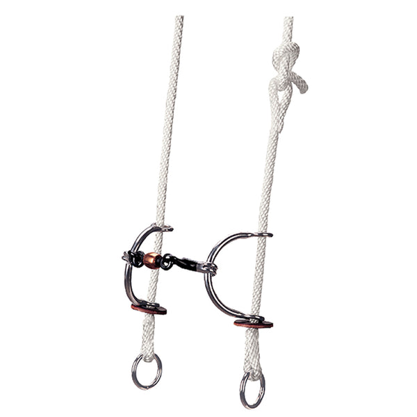 Weaver Leather Gag Bridle With Sweet Iron Copper Roller Mouth Sliding by Hilason – Cowboy and equestrian accessories