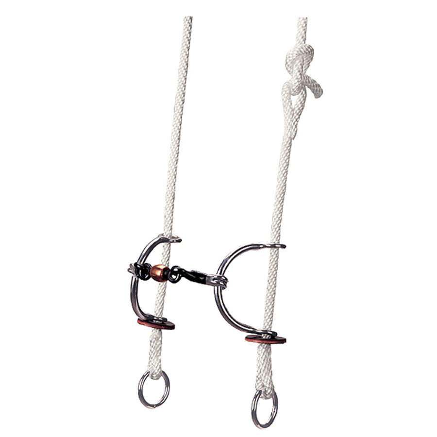 Weaver Leather Gag Bridle With Sweet Iron Copper Roller Mouth Sliding by Hilason – Cowboy and equestrian accessories