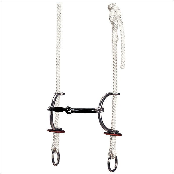 Weaver Leather Tk. Gag Bridle With Smooth Sweet Iron Snaffle Sliding by Hilason – Cowboy and equestrian accessories