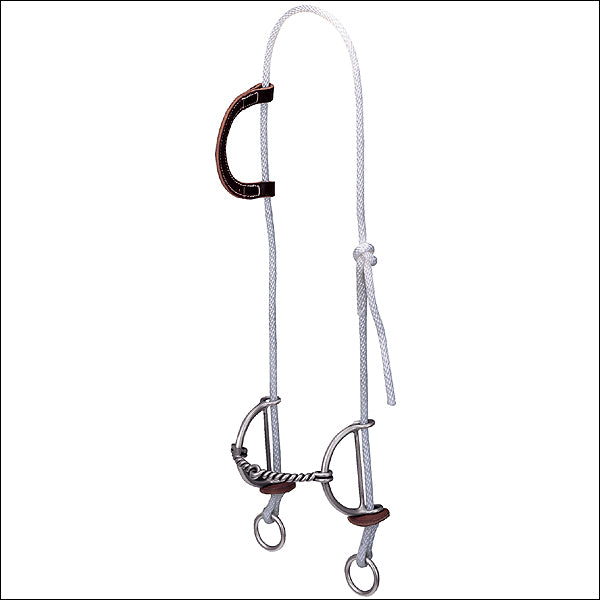 Weaver Leather Gag Bridle With Twisted Mouth Sliding H. Bit by Hilason – Cowboy and equestrian accessories