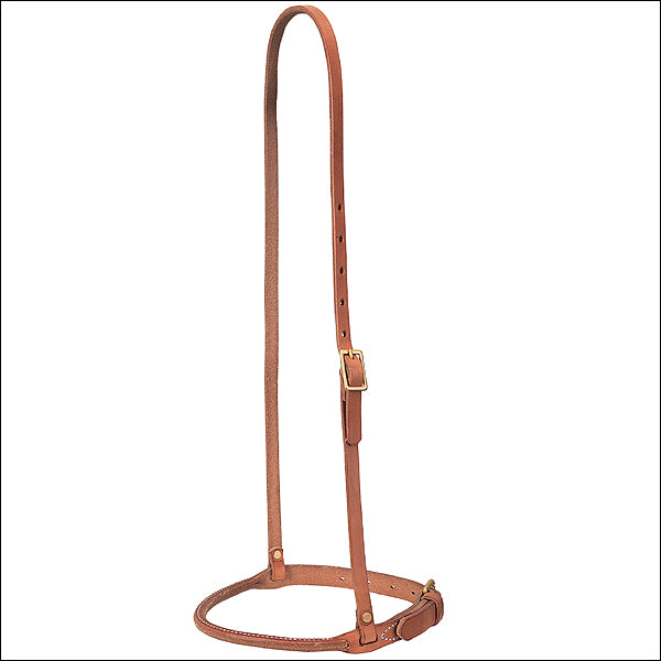 Weaver Leather Round Nose Caveson W. H. Tk. Noseband by Hilason – Cowboy and equestrian accessories