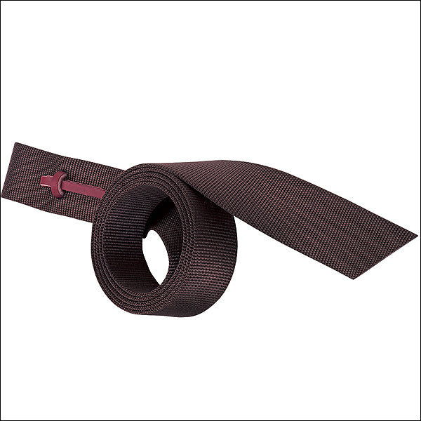 Tack Horse 1-3/4 X 60 Inch Heavy Duty Brown Nylon Latigo With Holes - Uhorse