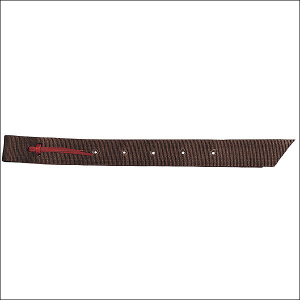 1-3/4 X 39 Inch Tack Horse Brown Nylon Off Billet Saddle Cinch Straps - Uhorse
