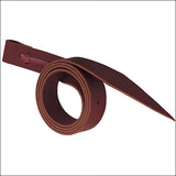 Weaver Latigo W/ Holes Burgundy Leather Hosre Cinch Straps 1-3/4 Inch X 84 Inch