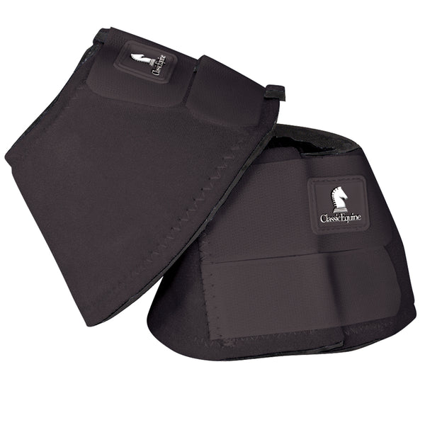 Black Classic Equine Neoprene H. Bell Boots Shock Absorbing by Hilason – Cowboy and equestrian accessories