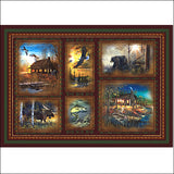52X37 Rivers Edge Home Décor Water Resistant Polyster Hansel Lodge Mat