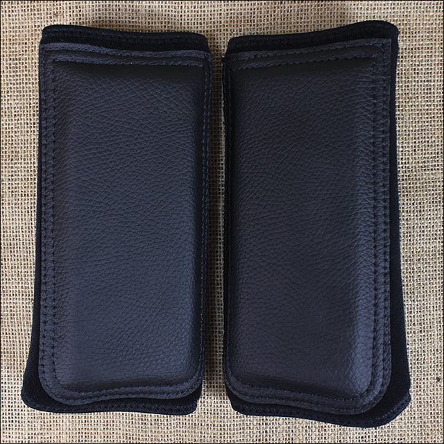Small Classic Equine H. Safety Leg Wraps Protection Tk. Pair Black – by Hilason – Cowboy and equestrian accessories