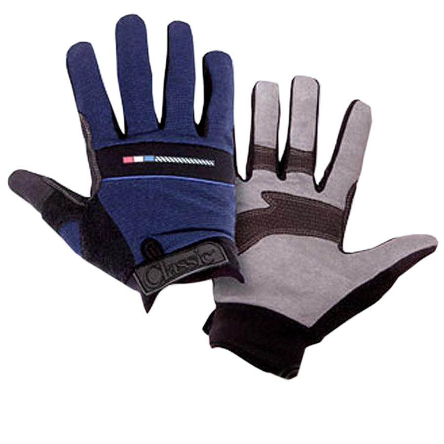 Equibrand Synthetic Roping X-Large Right Hand Glove Navy Blue - Uhorse