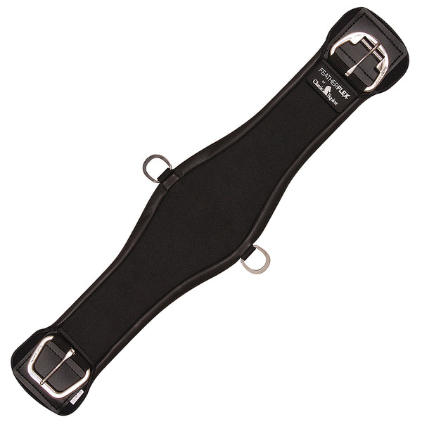 32 In. Black Classic Equine Featherflex Roper Cinch Girth H. by Hilason – Cowboy and equestrian accessories