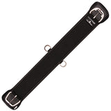 32 Inches Black Classic Equine Feather Flex Straight Cinch Girth H. – by Hilason – Cowboy and equestrian accessories