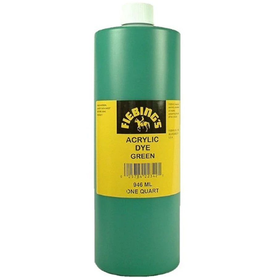 Green acrylic dye, one quart bottle - Uhorse