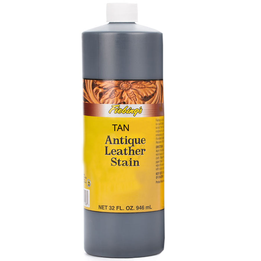 Tan antique leather stain - Uhorse