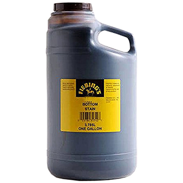 Weaver bottom stain, one gallon, dark liquid in plastic jug - Uhorse