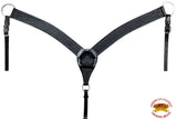 HILASON Western Horse Headstall Breast Collar Set Tack Genuine American Leather | For Horses Headstalls