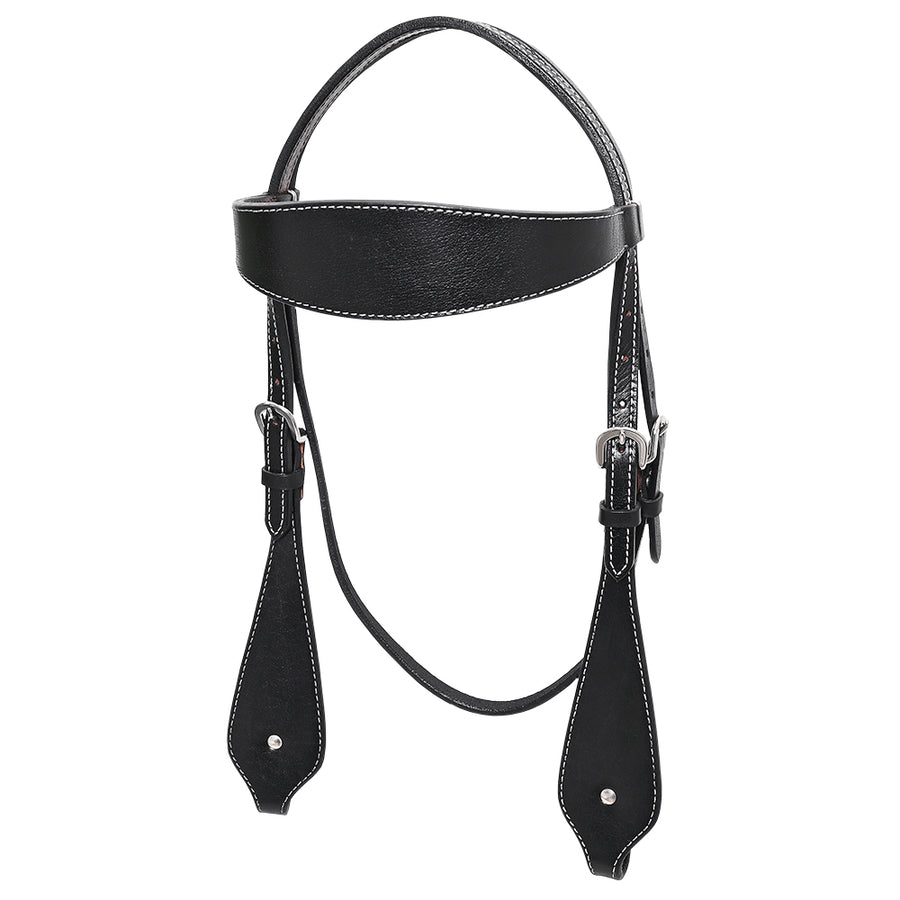 HILASON Western Horse Headstall Breast Collar Set Tack Genuine American Leather | For Horses Headstalls
