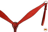 HILASON Western Horse Headstall Breast Collar Set Tack Genuine American Leather | For Horses Headstalls