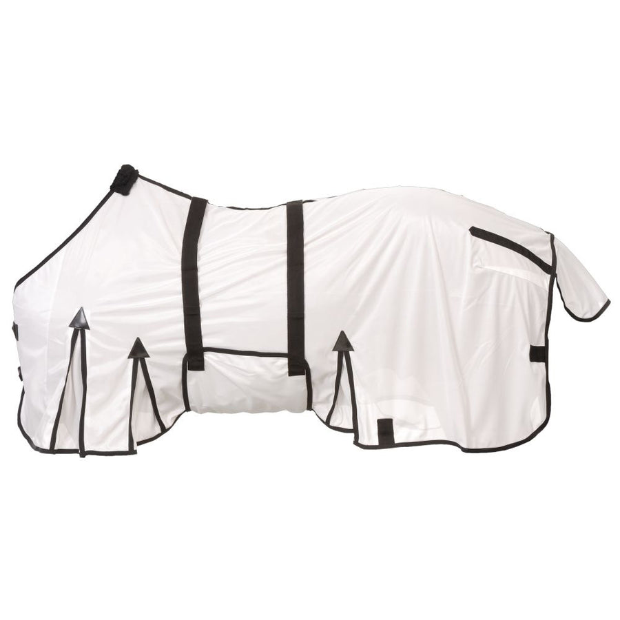 75 In White Tough1 Vented Mesh Light Weight Fly Scrim Protective H. by Hilason – Cowboy and equestrian accessories
