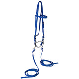 Hilason Polypropylene Horse Browband Bridle Headstall Split Reins Bit Curb Chain