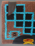 HILASON Western Horse Saddle Blanket Pad New Zealand Wool Rodeo Brown