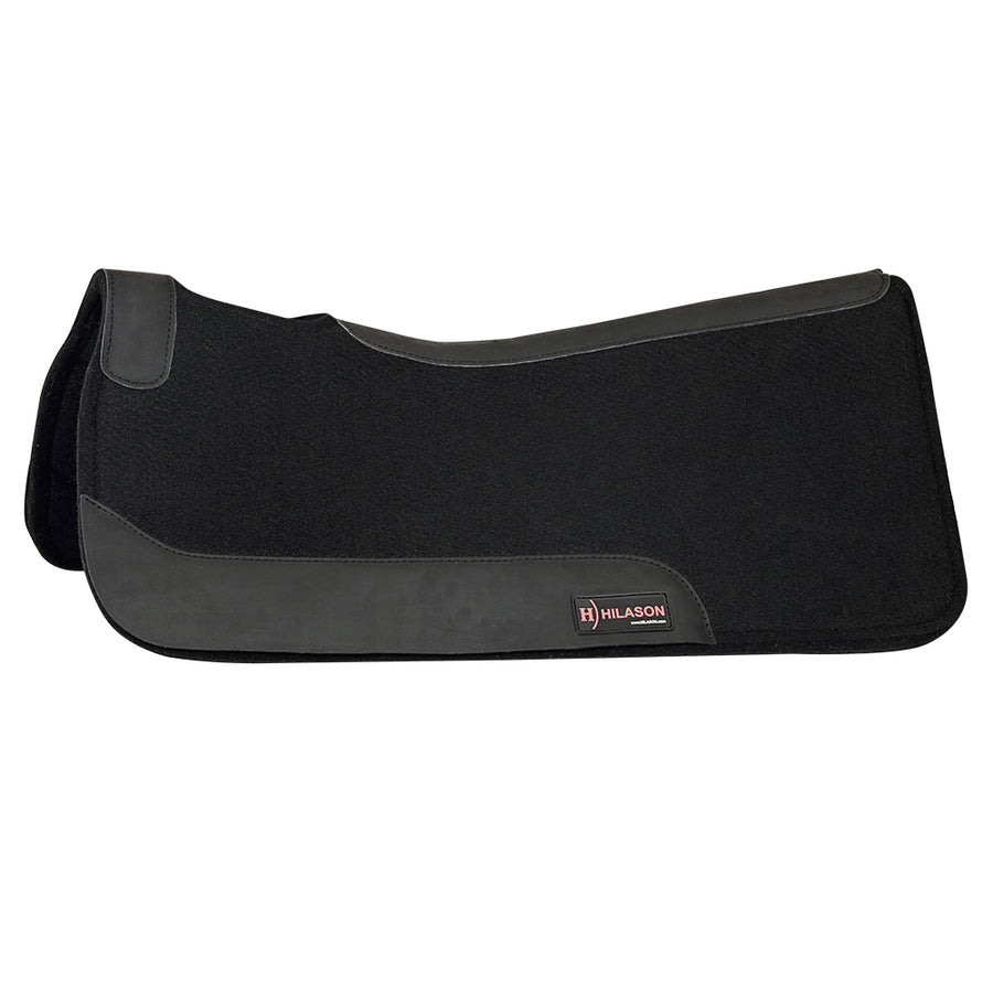 HILASON 31 In X 30 In Western Horse 100% Wool Felt Saddle Pad