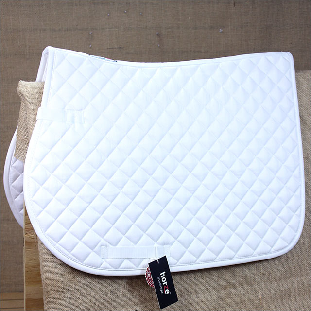 Pony White Horze Chooze Allround H. Cotton English Saddle Foam by Hilason – Cowboy and equestrian accessories