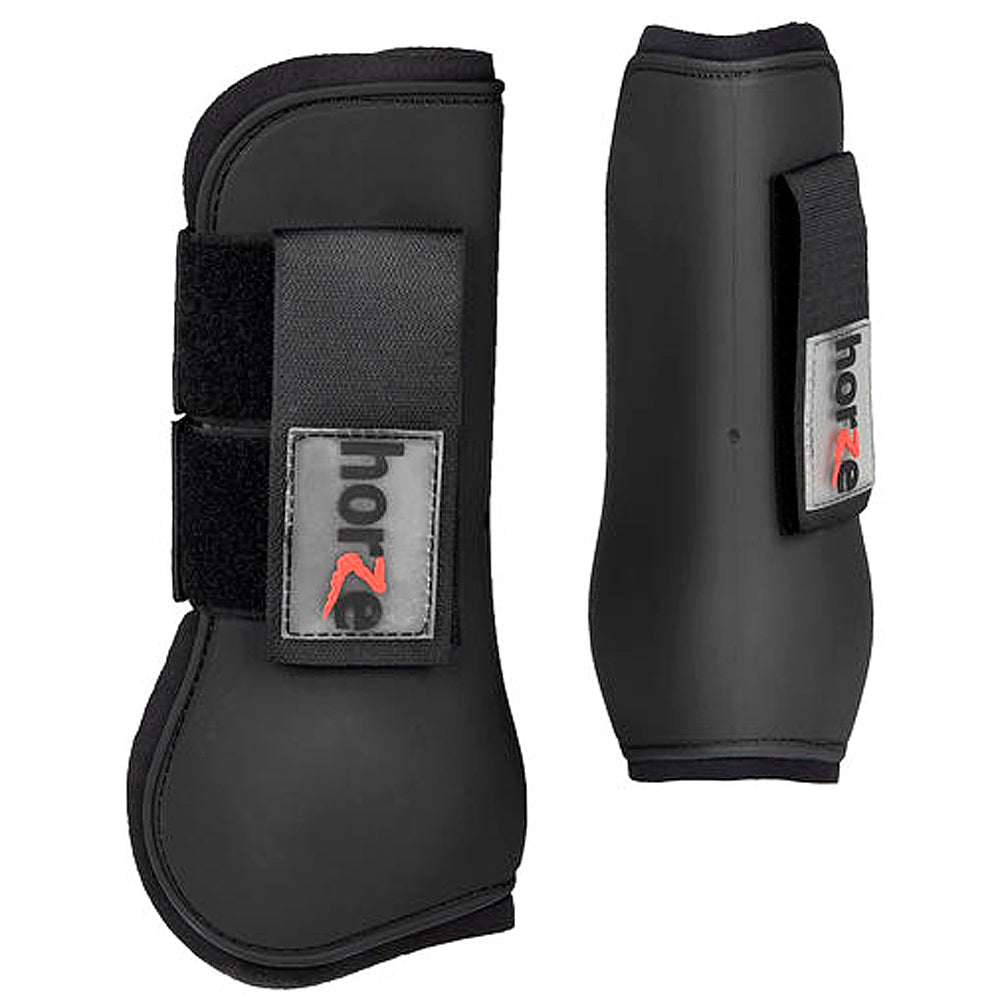 Extra Full Horze Outer Shell Protects Neoprene Lining Tendon Boots Black