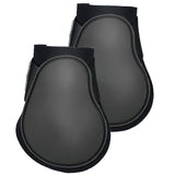 Cob Horze Neoprene Fetlock Horse Boots Hind Leg Protection Pair Black