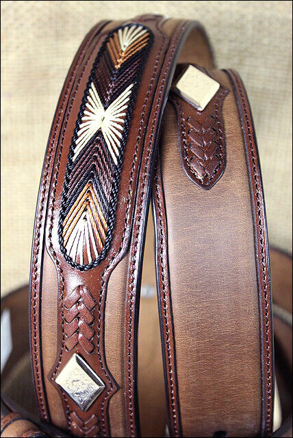 3D Brown Dark Mens Fashion Leather Belt Removable Buckle