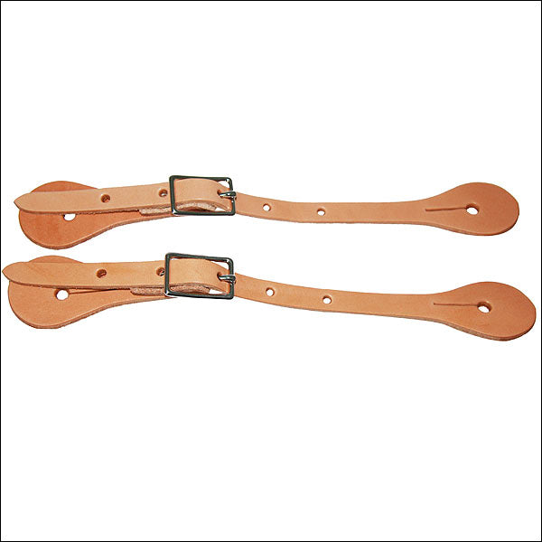 Hilason Russet Latigo Leather Kid Spur Straps W. Tk. by Hilason – Cowboy and equestrian accessories
