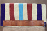 Purple Turqoise Professional Choice Casa Zia Navajo Wool Horse Saddle Blanket