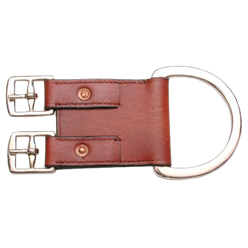 Tough1 Royal King Leather 2 Buckle Western Tack Horse Cinch Girth