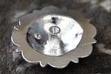 HILASON Western Screw Back Concho Blue Brown Saddle Cowgirl Capri and Color | Bridle Conchos Slotted