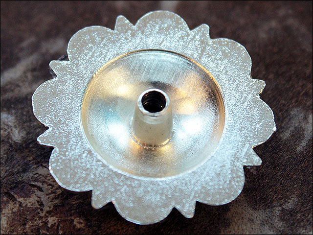 HILASON Berry Concho Rhinestone Saddle Tack Topaz and AB Crystal Color | Western Belt Slotted Conchos