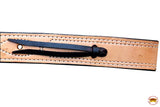 HILASON Leather Saddle Flank Cinch Off Billet Dark Brown | Cinch Straps | Western Off Billet | Off Billet | Leather Cinch Straps for Saddles