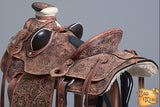 Western Horse Wade Saddle American Leather Ranch Roping Dark Brown