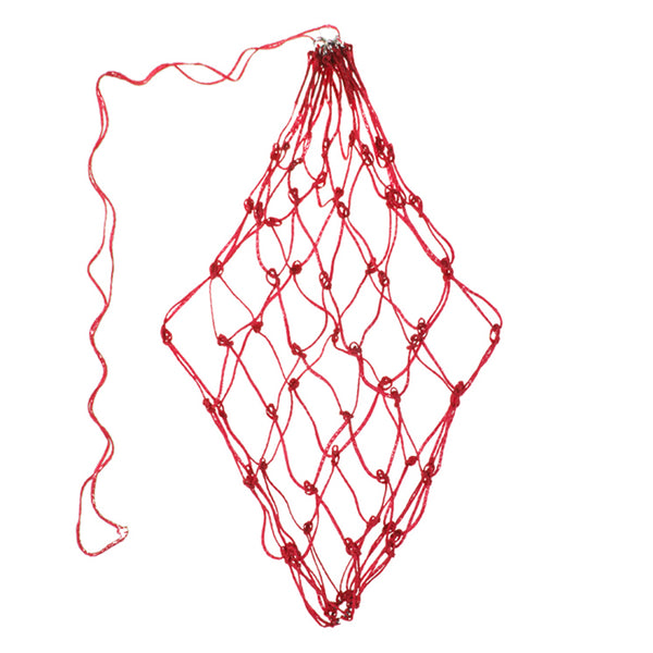 Hilason Poly Cord Hay Net for Horses, 42 Inch Standard Slow Feed Hay Bag, Woven Horse Hay Feeder for Barn, Pasture & Trailer