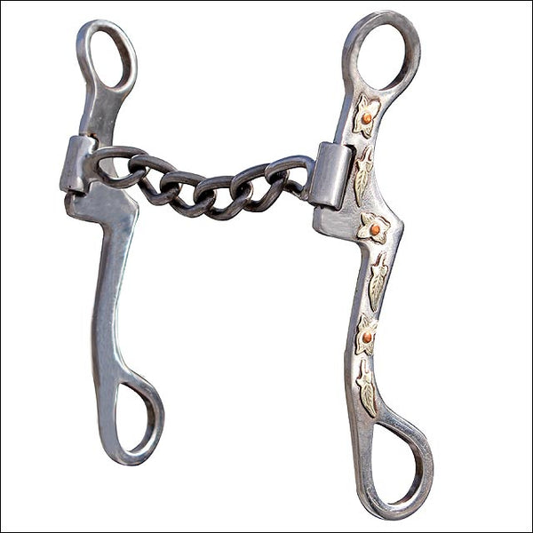Professional Choice Bob Avila Byron Shank Chain Mild Horse Mouth Bit - Uhorse