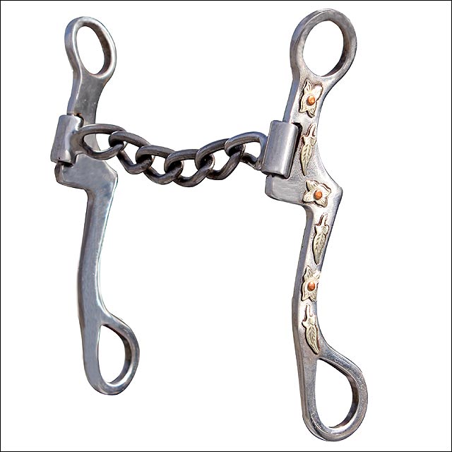 Professional Choice Bob Avila Byron Shank Chain Mild Horse Mouth Bit - Uhorse