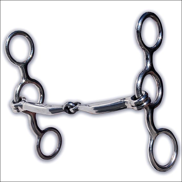 Professional Choice Equisential Performance Short Shank Horse Bit Smooth Snaffle - Uhorse