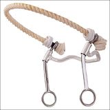 Hilason Stainless Steel Stop And Turn Horse Bit/Rope Nose